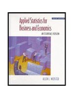 Applied statistics for busin...