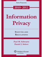 Information privacy law:stat...