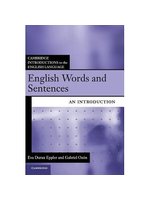 English words and sentences:...