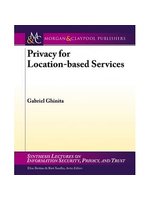 Privacy for location-based s...